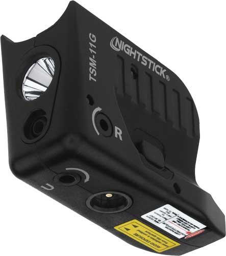 Nightstick Sub-comp Weapn Lght - W/grn Laser For Glock 42/43x NightStick
