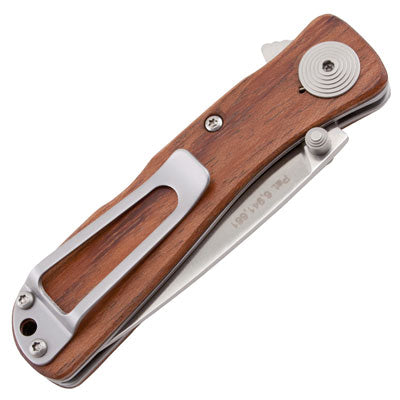 Sog Knife Twitch Ii - Satin Polish Wood Handle SOG