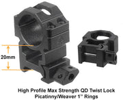 Utg Scope 3-9x40 1" Ao - 36 Color Illuminated Mil-dot UTG