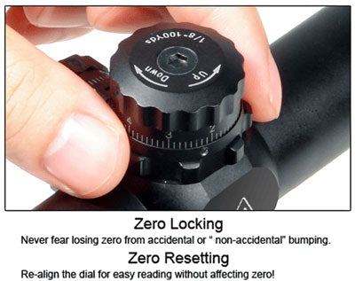 Utg Scope 6-24x50 1" Ao - 36 Color Illuminated Mil-dot UTG