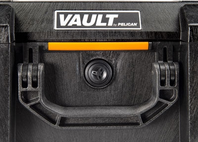 Pelican Vault Large Pistol - Case W/ Foam Black Pelican