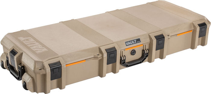 Pelican Vault Tactical Rifle - Case W/ Wheels/foam 44" Tan Pelican