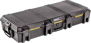 Pelican Vault Double Rifle - Case W/ Wheels/foam 53" Black Pelican