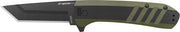 Outdoor Edge Razor Vx4 3" Fldr - Black/green G10 Black Tanto Outdoor Edge