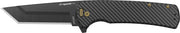 Outdoor Edge Razor Vx5 3" Fldr - 1k Carbon Black G10 Blk Tanto Outdoor Edge