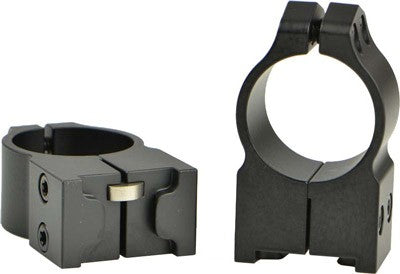 Warne Rings 1" Ruger High - No.1/mini14/blackhawk Matte Warne Scope Mounts