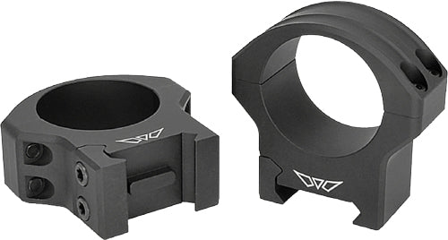 Warne Rings Hyperlite 30mm - Medium Matte Alloy Warne Scope Mounts