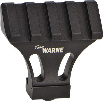 Warne Picatinny Side Mount - Adapter 45 Degree Black Warne Scope Mounts