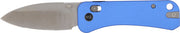 We Knife Banter 2 2.87" Blue - Aluminum/satin Crossbar Lock WE Knife