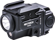 Nextorch Wl22g Compact Weapon - Mounted Light/grn Laser 650lu< Nextorch