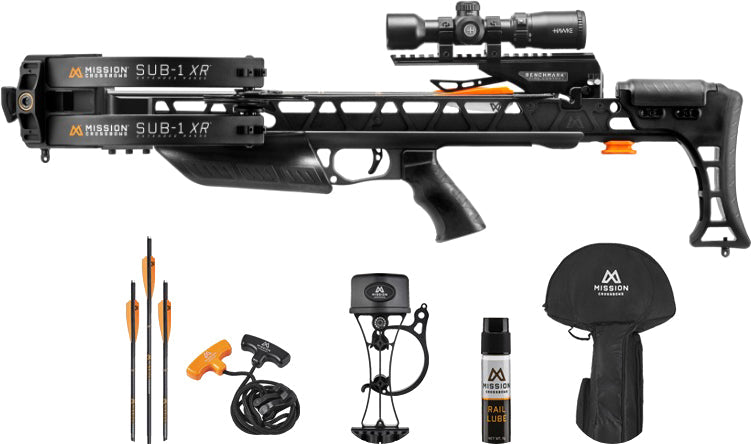 Mission Crossbow Sub-1 Xr - Package 410fps Black Mission Archery