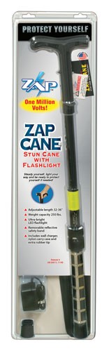 Psp Zap Stun Cane W/ Led Light - Adj 32-36" 1000000 Volts PSP Products