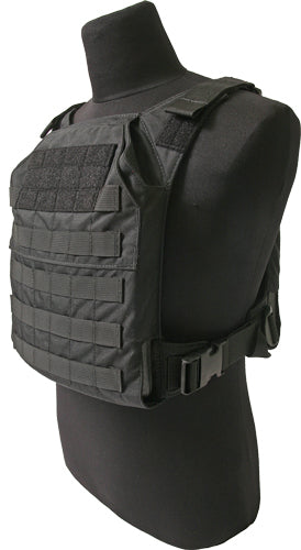 Grey Ghost Gear Minimalist - Plate Carrier Black Grey Ghost Gear