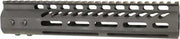 Guntec Ultra Light Handguard - 10" M-lok Black Guntec USA