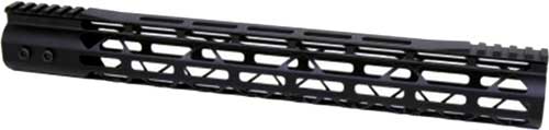 Guntec Ultra Light Handguard - 15" M-lok Black Guntec USA