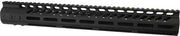 Guntec Ultra Light Handguard - Ar308 15" M-lok Black Guntec USA