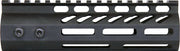 Guntec Ultra Light Handguard - 7" M-lok Black Guntec USA