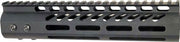 Guntec Ultra Light Handguard - 9" M-lok Black Guntec USA