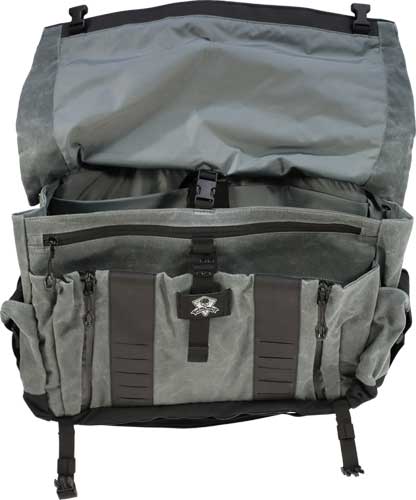 Grey Ghost Gear Wanderer Bag - 2.0 Waxed Canvas Charcoal Grey Ghost Gear