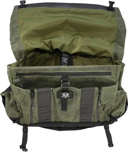 Grey Ghost Gear Wanderer Bag - 2.0 Waxed Canvas Olive Drab! Grey Ghost Gear