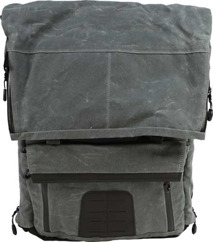 Grey Ghost Gear Gypsy Pack 2.0 - Waxed Canvas Charcoal Grey Ghost Gear