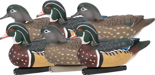 Zink Floater Decoys Wood Duck - 6 Pack Zink